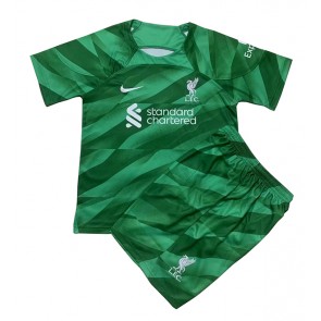 Maillot de foot Liverpool Gardien de but Troisième enfant 2023-24 Manches Courte (+ pantalon court)